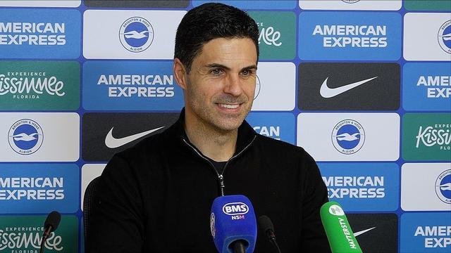 b one sports-阿尔特塔：赛后谢场时得知曼城丢分，比赛期间没时间关心这个